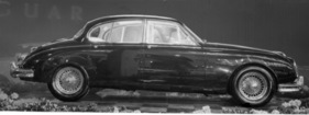 Jaguar Mark II (1960) - mit ausgesprochen runter Linie - Genfer Autosalon 1960
