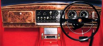 Jaguar Mark II (1967) - Armaturenbrett (aus einem französischen Jaguar-Prospekt)