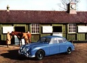Jaguar Mark II (1967) - von edlem Geblüt (aus einem französischen Jaguar-Prospekt)