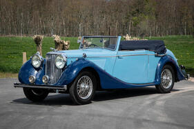 Jaguar Mark IV 3 1/2-Litre Drophead Coupé (1947) - angeboten als Lot 165 an der Bonhams The Autoworld Sale in Brüssel am 13. Mai 2023