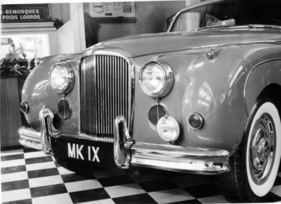 Jaguar Mark IX - neu geschaffene Repräsentationslimousine - Genfer Autosmobilsalon 1959