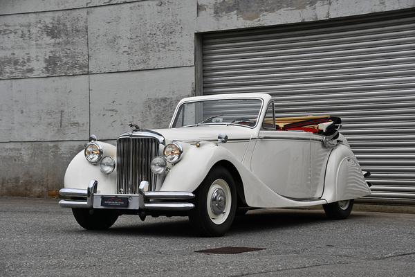 Jaguar Mark V 3.5-Litre Drop Head Coupe (1951) - als Lot 40 angeboten an der Versteigerung der Oldtimer Galerie an der Swiss Classic World Luzern am 28. Mai 2022