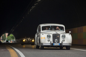 Jaguar Mark VII (1952) - an der Mille Miglia 2021