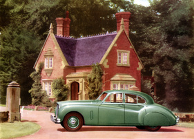 Jaguar Mark VII (1953) - Abbildung im Verkaufsprospekt