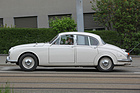 Jaguar Mk 2 (1960) - bei der Anfahrt - Albisgütli Classics April 2022
