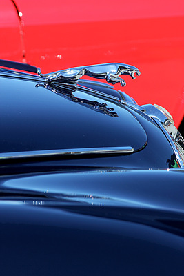 Jaguar Mk 2 am British Car Meeting 2011 in Mollis - sprungbereit