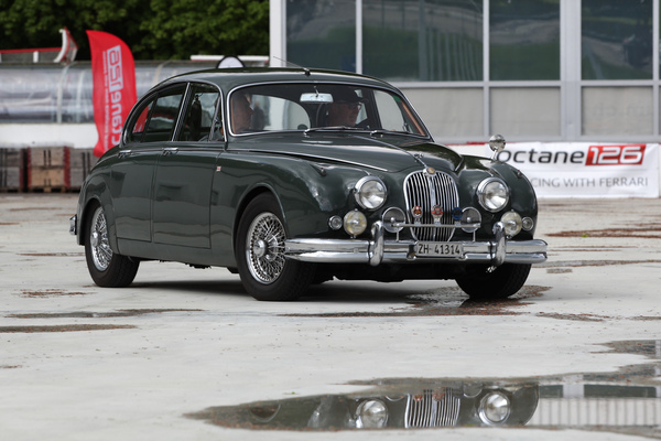 Jaguar Mk II (1961) - bei der Ankunft - Dolder Classics Mai 2019