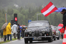 Jaguar Mk II (1968) - in der Klasse Tourenwagen am Start beim Gaisbergrennen 2014