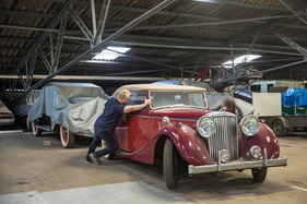 Jaguar Mk IV 3.5-Litre Drophead Coupe (1948) - hurra, die Bremsen sind nicht festgefahren (1948)