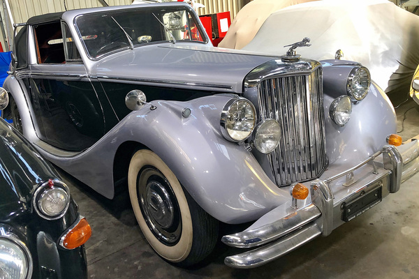 Jaguar Mk V 3.5-Litre Drophead Coupé (1950) - als Lot 14 angeboten an der Versteigerung der Oldtimer Galerie anlässlich der Swiss Classic World Luzern am 25. Mai 2019