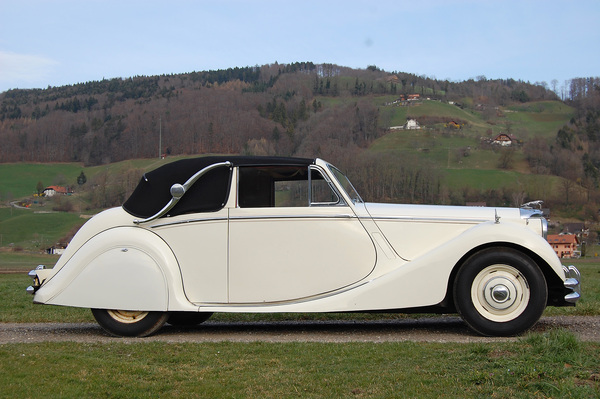 Jaguar Mk V DHC (1951) - vorgesehen für die Versteigerung der Oldtimer Galerie in Toffen am 26. April 2014