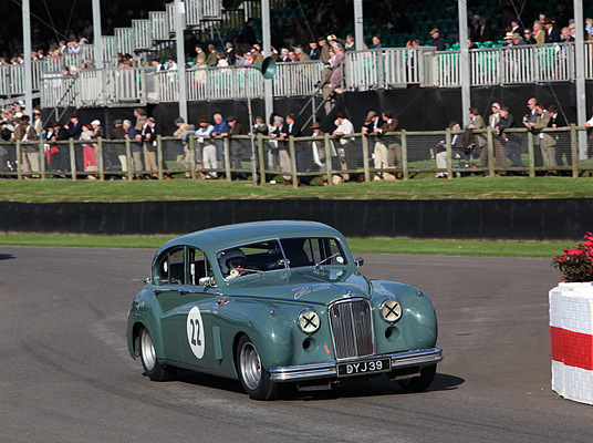 Jaguar Mk VII (1954) - Rennen R5 und R12 - St Mary's Trophy am Goodwood Revival 2012