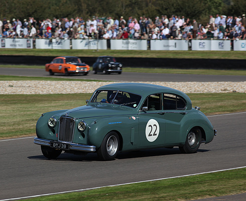 Jaguar Mk VII (1954) - Rennen R5 und R12 - St Mary's Trophy am Goodwood Revival 2012