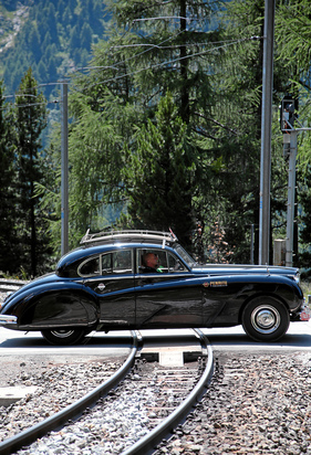 Jaguar Mk VII M (1955) - am British Classic Car Meeting St. Moritz 2015 (1955)