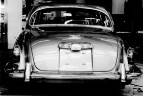 Jaguar S (1964) - gegenüber Mk 2 längeres Heck und mehr Kofferaum sowie Beinfreiheit - Genfer Automobilsalon 1964