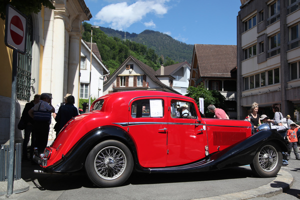 Jaguar S.S. 2 1/2 Litre Saloon (1936) - elegante Limousine - Oldtimer in Obwalden (O-iO) 2019