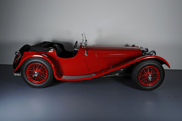 Image: Jaguar SS 100 (1937) - as lot 125 at the auction of the Oldtimer Gallery in Gstaad on December 29, 2017
