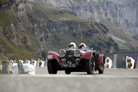 Jaguar SS 100 (1938) - am Klausenrennen 2013 in der Gleichmässigkeitswertung
