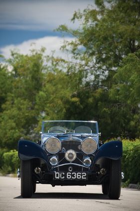 Jaguar SS 100 (1938) - an der RM Auction in London im Jahr 2011 als Lot 233 versteigert