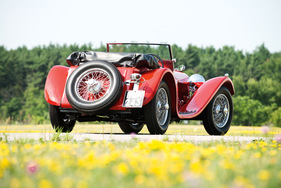 Jaguar SS 100 3,5 Litre Roadster (1937) - als Lot 138 an der Monterey RM Auction vom 17. und 18. August 2012 angeboten