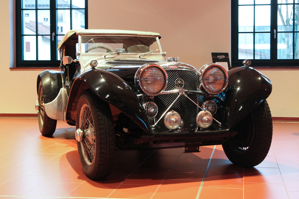 Jaguar SS 100, gestartet am Berner Grand Prix