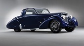Jaguar SS Coupé 1938 - Seitliche Frontansicht