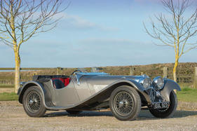 Jaguar SS100 2.5-Litre Roadster (1938) - als Lot 095 an der Bonhams Goodwood Members Meeting Versteigerung am 18. März 2018
