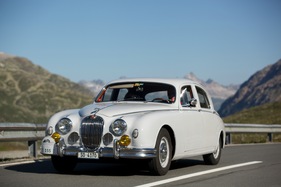 Jaguar Saloon 3.4 Mk 1 (1958) - am British Classic Car Meeting St. Moritz 2015