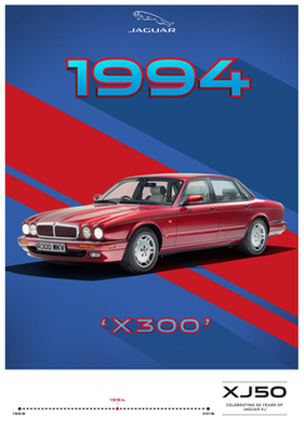 Jaguar X300 (1994) - der weiterentwickelte XJ40