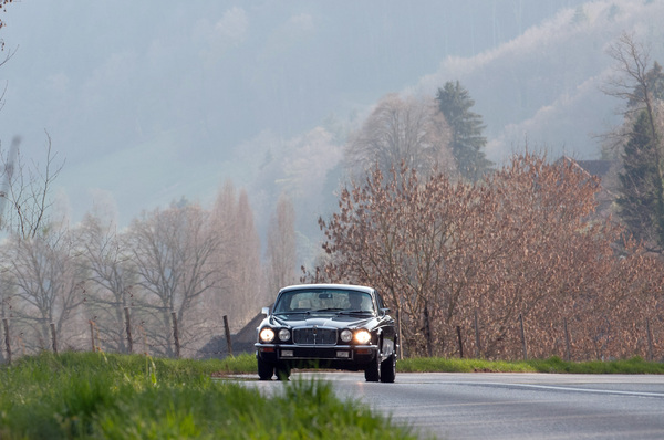 Jaguar XJ 12 L Serie II (1973) - elegante Erscheinung, bereits aus der Ferne