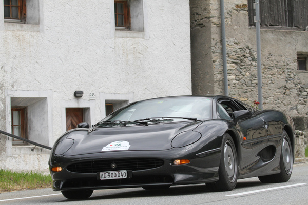 Jaguar XJ 220 (1993) - 29. British Classic Car Meeting St. Moritz 2023
