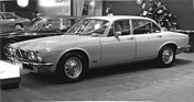 Jaguar XJ 3.4 (1976) - mit 3,4 Liter grossem Sechszylindermotor seit einigen Monaten auf dem Markt - Genfer Autosalon 1976