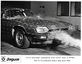 Jaguar XJ-S (1975) – Im Windkanal, der Designer Malcolm Sayer war Aerodynamiker