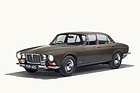 Jaguar XJ6 (1968) - die erste Generation, so präsentiert im Jahr 1968