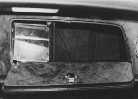 Jaguar XJ6 (1969) - Handschuhfach mit Schminkspiegel Jaguar XJ6 (1969) - Handschuhfach mit Schminkspiegel