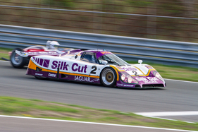 Jaguar XJR-9 "Silk Cut" (1988) am Zandvoort Grand Prix 2018