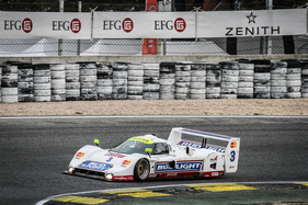 Jaguar XJR16 Bud Light (1991) an der Jarama Classic 2016
