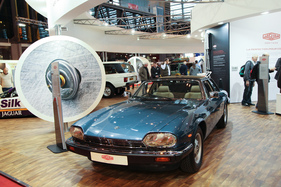 Jaguar XJS (1976) - das GT-Coupé auf dem Jaguar-Stand - Rétromobile Paris 2016