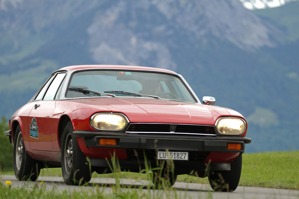 Jaguar XJS - am Alpenbrevet 2020