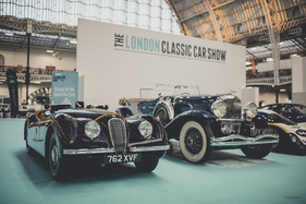 Jaguar XK 120 (1950) - At the London Classic Car Show