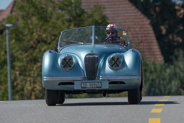 Jaguar XK 120 (1950) im Feld Sport- und Tourenwagen 1946-1965 am Grand Prix Suisse Berne Memorial 2018
