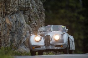 Jaguar XK 120 (1951) - an der Ennstal-Classic 2016
