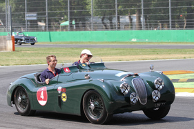 Jaguar XK 120 (1951) - in Monza - Passione Caracciola 2017