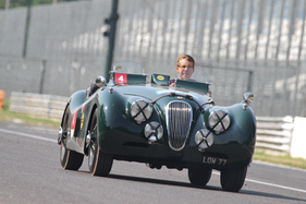 Jaguar XK 120 (1951) - in Monza - Passione Caracciola 2017