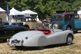 Jaguar XK 120 (1952) - Kategorie "L'Elégance Européenne 1945-1955" - Concours d'Elégance Suisse Coppet 2022