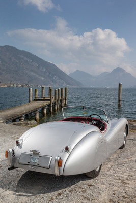 Jaguar XK 120 (1952) - auch von hinten ein erfreulicher Anblick