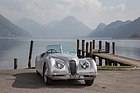 Jaguar XK 120 (1952) - noch mit der getrennten Frontscheibe