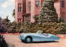 Jaguar XK 120 (1953) - Prospektillustration