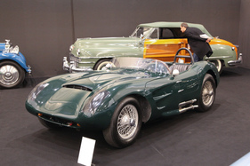 Bild Jaguar XK 120 3.4 Mistral (1954) - sicherlich der ungewöhnlichste XK auf der Messe - Techno Classica 2016