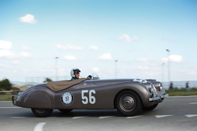 Jaguar XK 120 Alu (1949) - am Bergrennen Steckborn-Eichhölzli 2015 Jaguar XK 120 Alu (1949) - am Bergrennen Steckborn-Eichhölzli 2015